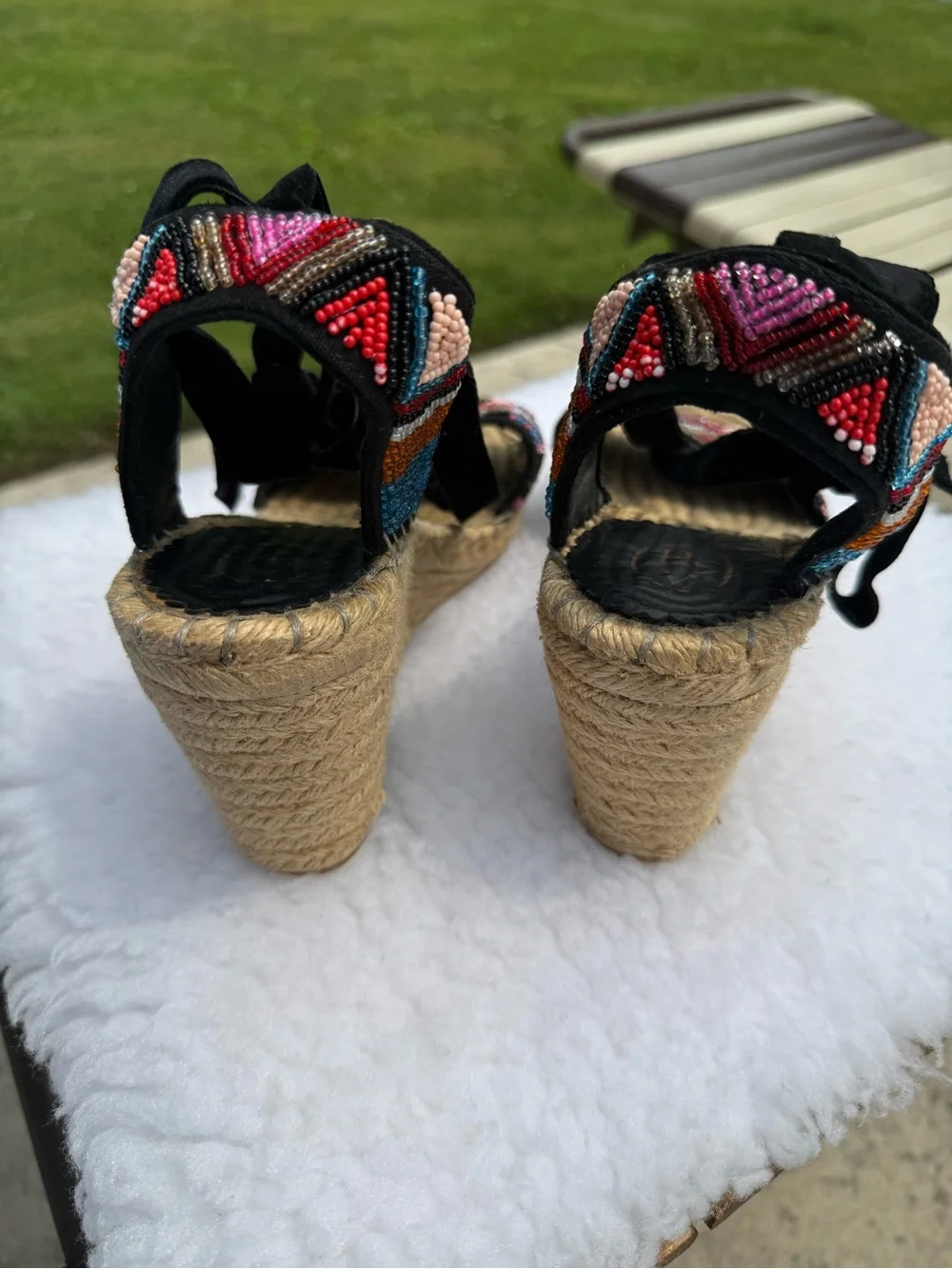 Ash espadrille wedges